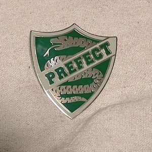 Harry Potter Slytherin Prefect badge/pin